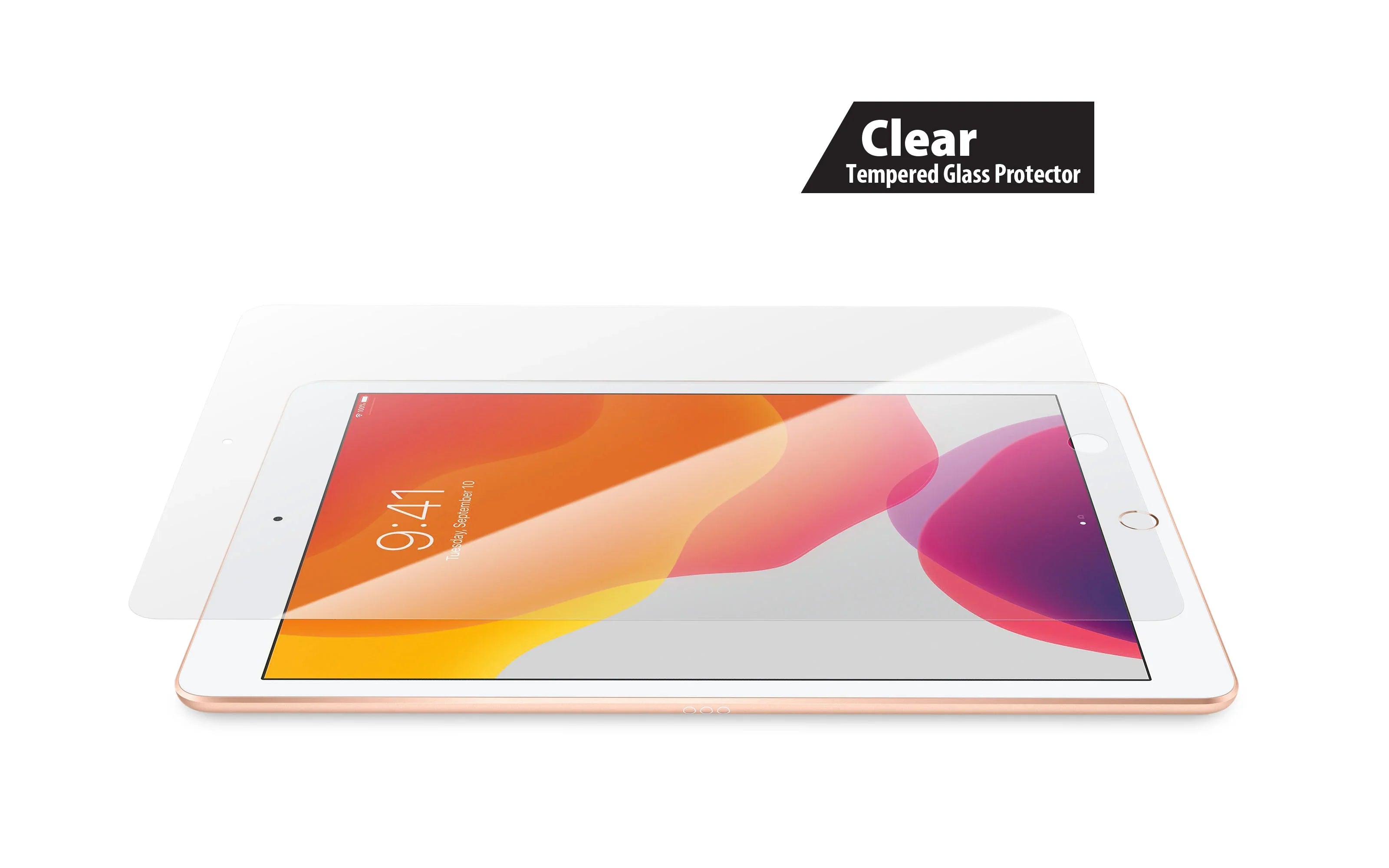 Torrii Bodyglass For iPad 10.2 (2019) - Clear - Tashqila Torrii Bodyglass For iPad 10.2 (2019) - Clear - Tashqila